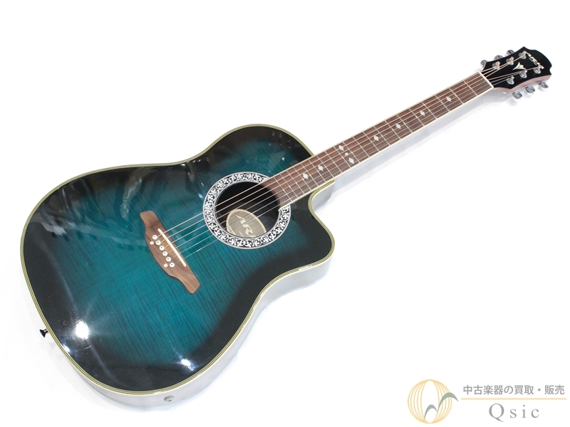 美品　ARIA エレアコAMB-35 BLS 動作良好 チューナー付き とても軽いのです。 - エレアコ ARIA AMB-35 BLSのレビュー