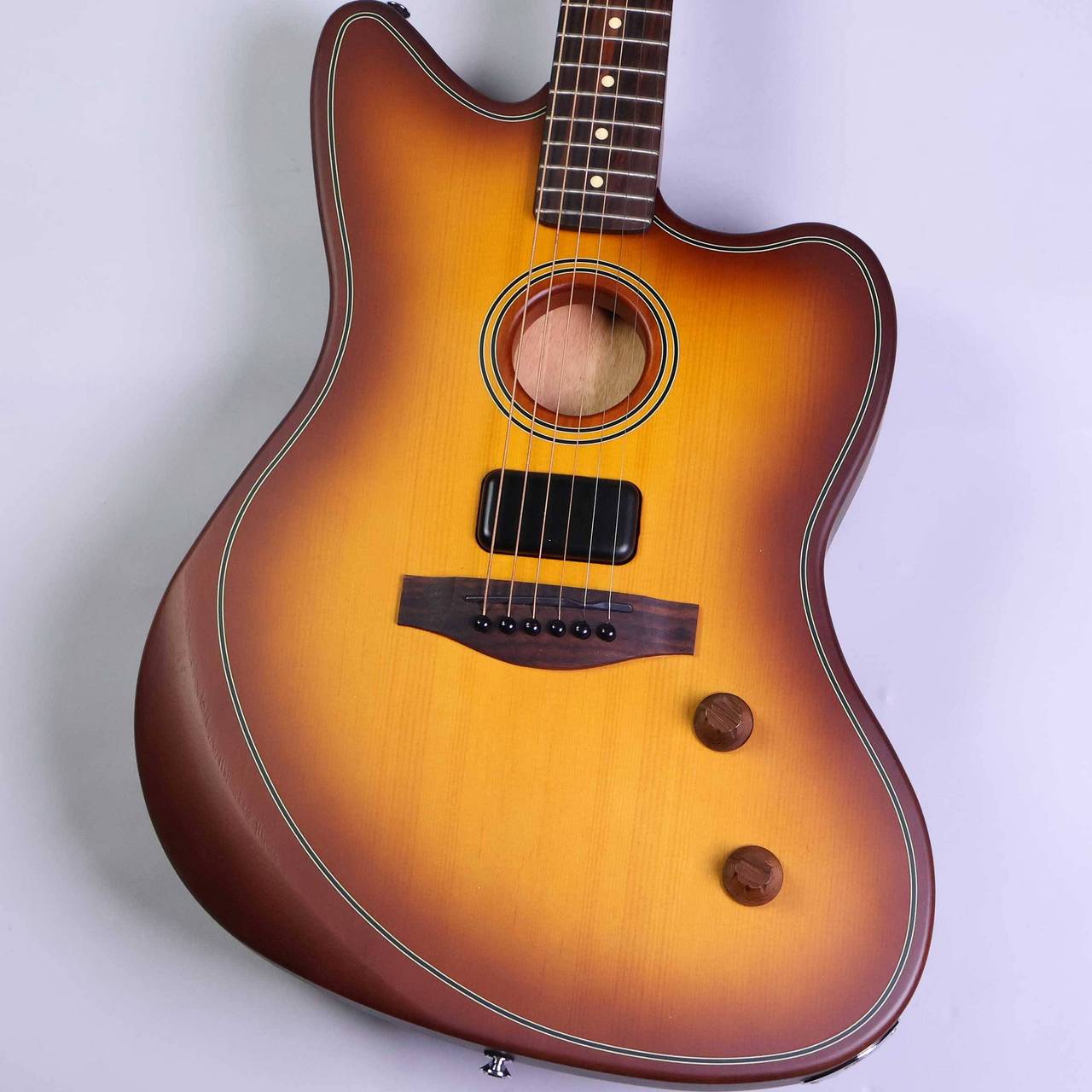 Fender Acoustasonic Standard Jazzmaster Honey Burst 【アウトレット