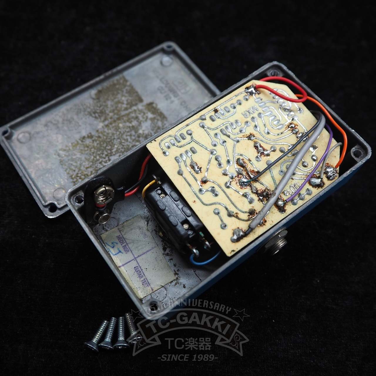 MXR Blue Box (Script Logo/BUD Case)（ビンテージ）【楽器検索