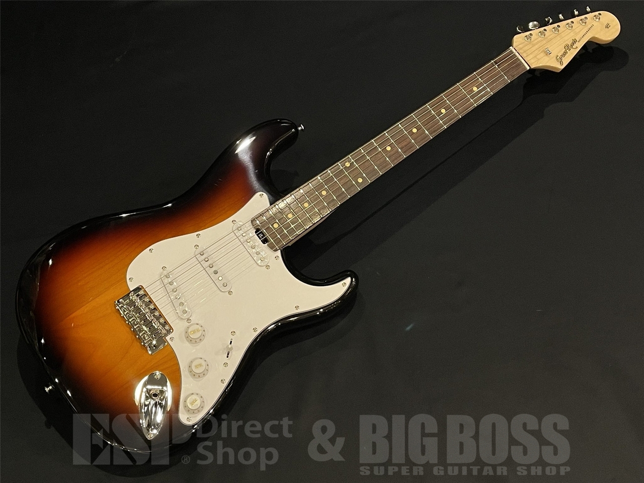 grassroots ストラトタイプ G-ST GrassRoots G-ST/R / 3 Tone Sunburst（新品/送料無料）【楽器検索