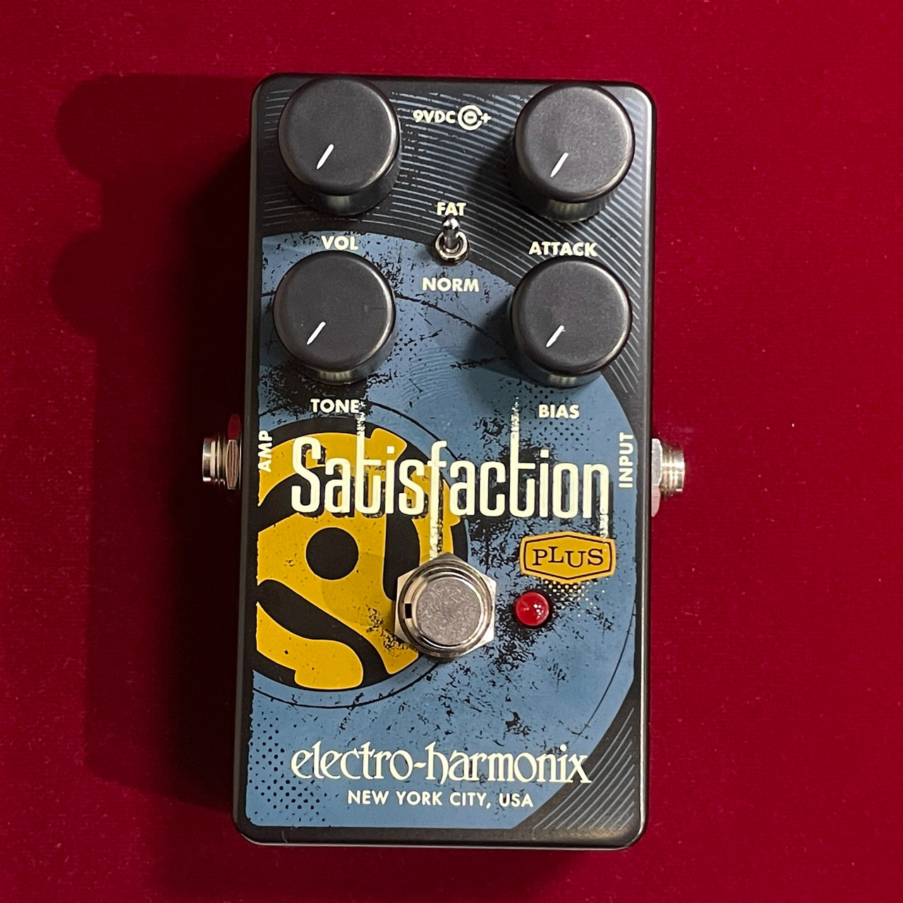 Electro-Harmonix Satisfaction Plus 【60年代ファズトーンを現代的に