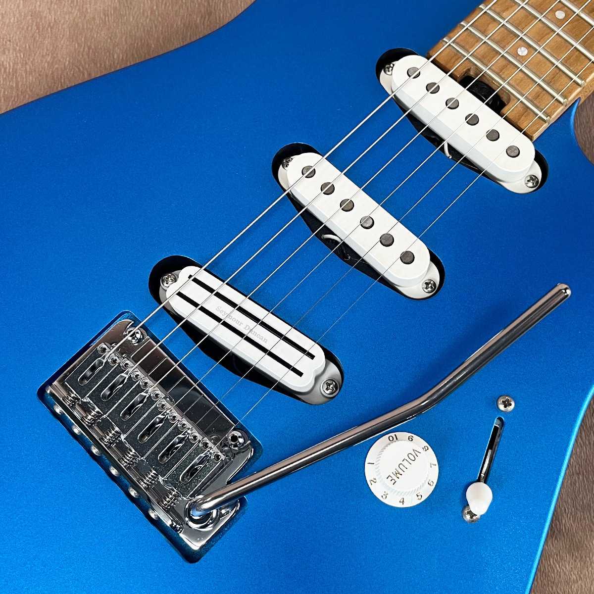 Charvel Custom Shop San Dimas 2H FR Nitro Blue Sparkle | The