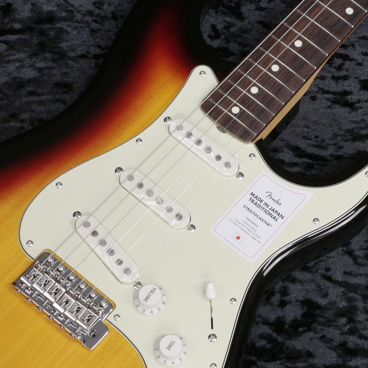 Fender MIJ Traditional 60s Stratocaster Rosewood 3-Color Sunburst
