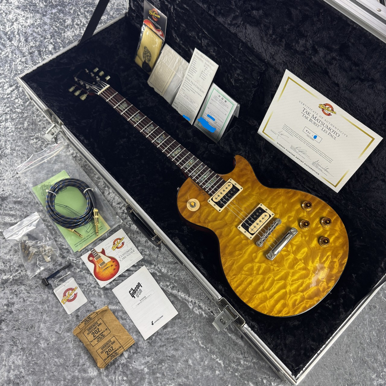 Gibson Custom Shop 【極上杢・希少モデル】Tak Matsumoto Les