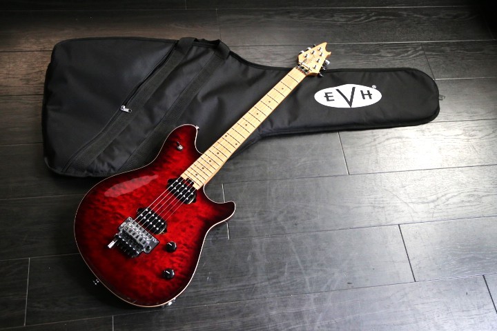 EVH Wolfgang Special QM Baked Maple Fingerboard Sangria