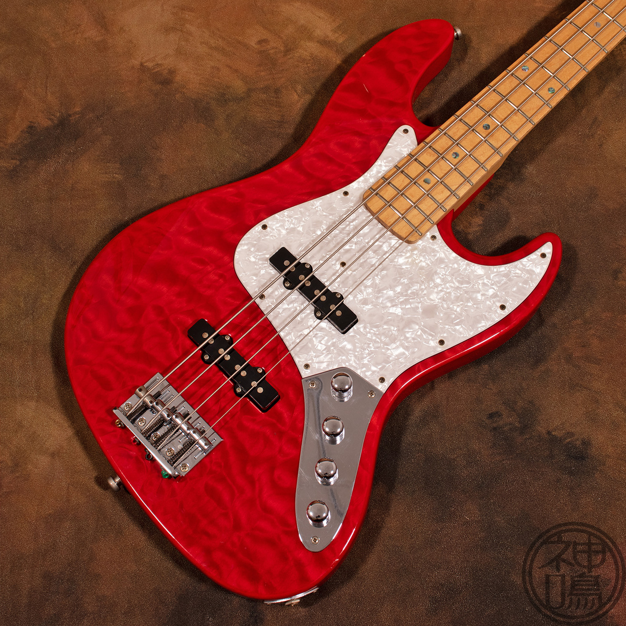 EDWARDS E-T-125BZ【Tetsuya Model/See Thru Festa Red/2005年製
