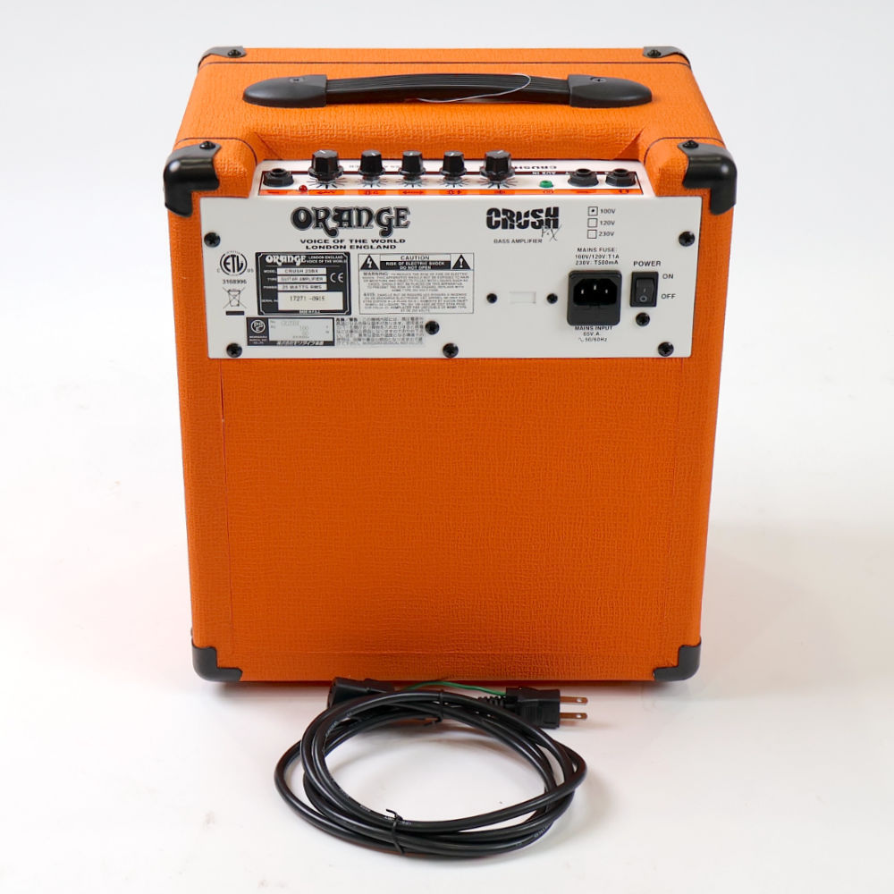 ORANGE ベースアンプ CRUSH 25BX 100v ORANGE 【中古】 ベースアンプ ORANGE CRUSH 25BX（中古/送料無料