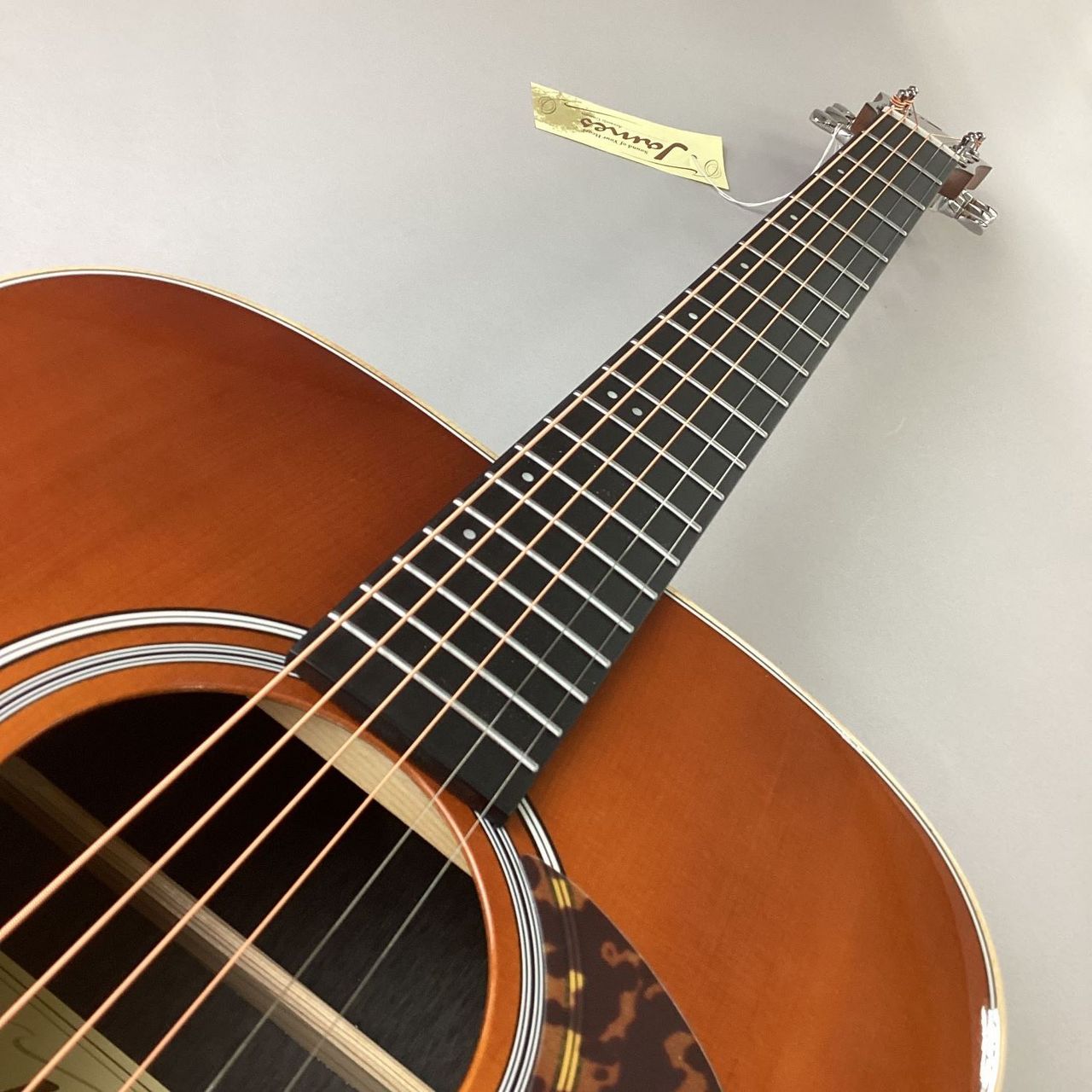 James J-300DII VSB ドレッドノート 簡単弦高調整 トップ単板（現物 