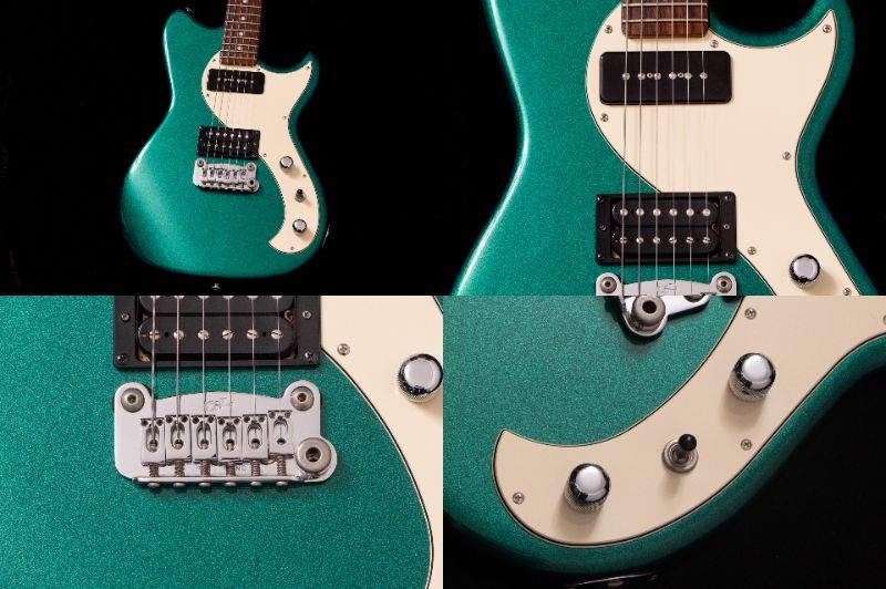 G&L FALLOUT Emerald Green Metalic RW USA 2017 3.445kg