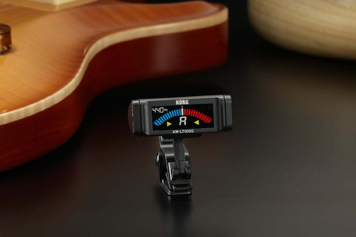 KORG AW-LT100G for Electric Guitar Clip-On-Tuner コルグ クリップ