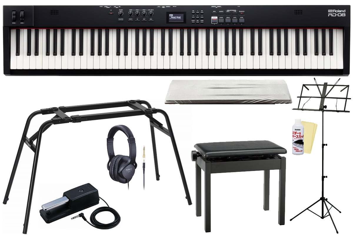 Roland RD-08 [スタートセット！] ステージピアノ【WEBSHOP】（新品 