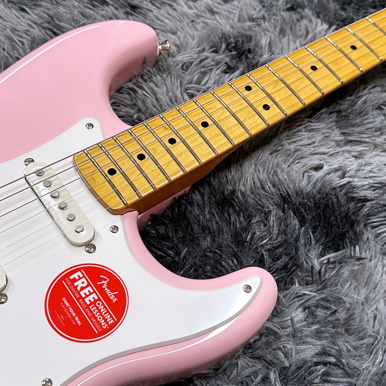 Squier by Fender Classic Vibe '50s Stratocaster HT Shell Pink