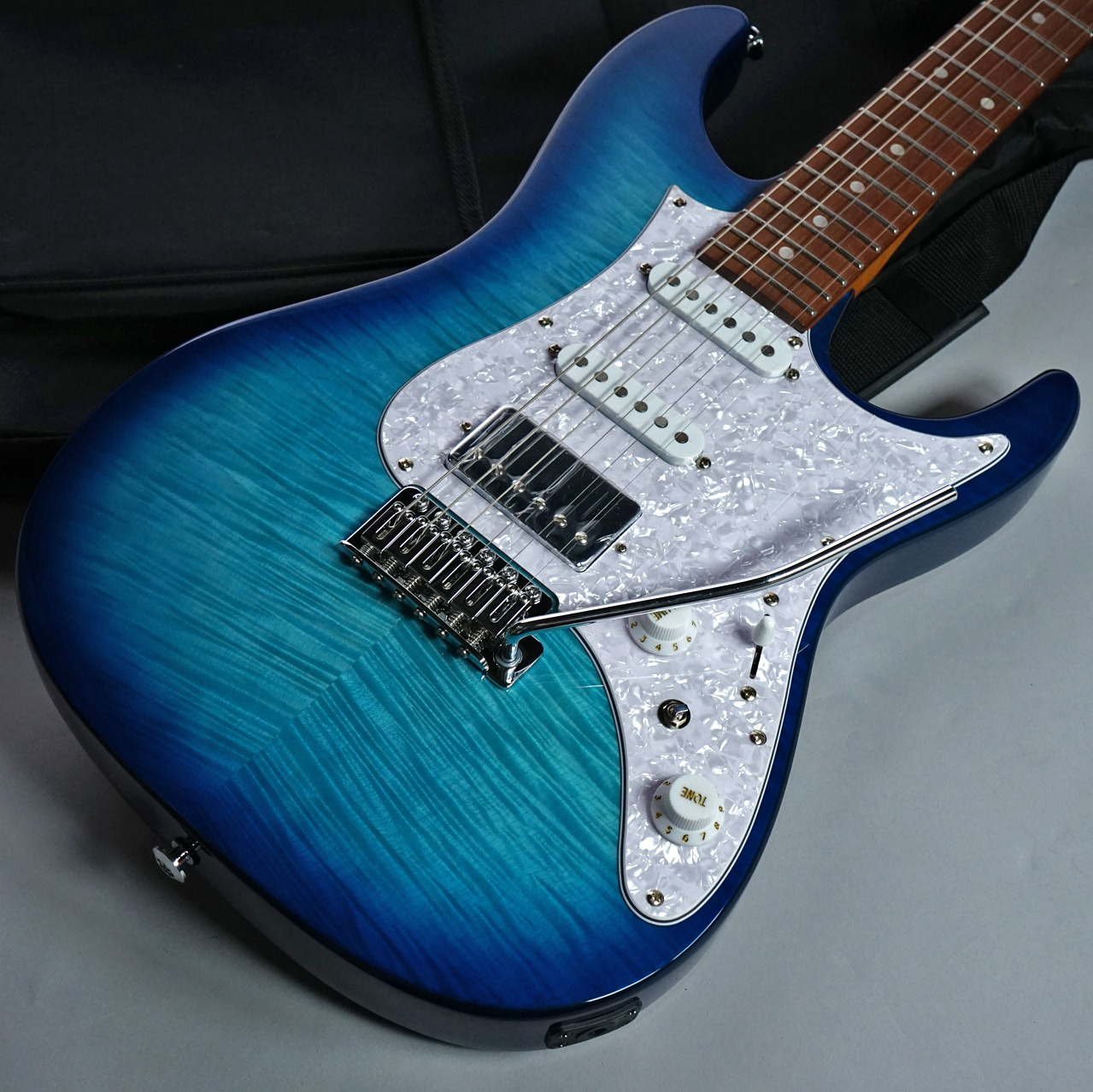 Ibanez AZ22S1F-TXB (Transparent Turquoise Burst)【2025年新製品