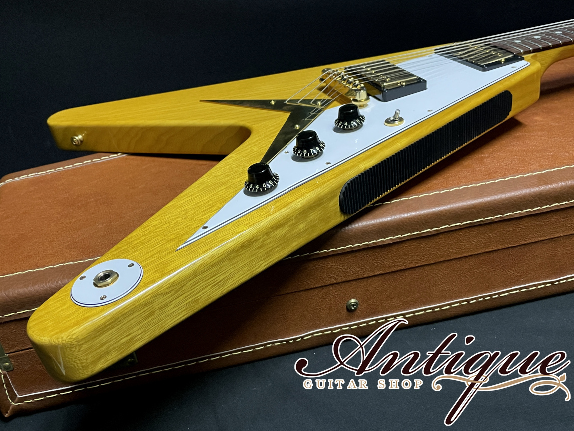 Gibson Custom Shop Historic Collection 1958 Korina Flying V Reissue 2021  Natural /White Pickguard VOS Dead Stock Mint（中古）【楽器検索デジマート】