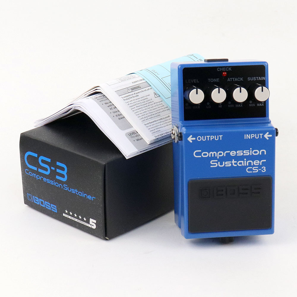 中古 BOSS CS-3 ACアダプタ付き コンプレッサー エフェクター 中古 BOSS CS-3 ACアダプタ付き コンプレッサー エフェクター