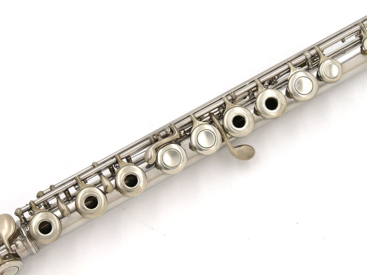 ムラマツ　M-120　フルート　リングキィ インライン　頭部管銀製　ハードケース ムラマツ M-120 フルート リングキィ インライン 頭部管銀製