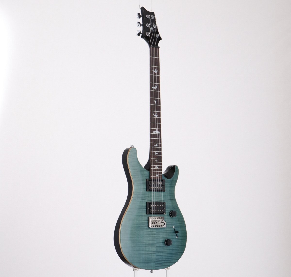 SE Custom 24-08 Poplar Burl Limited Edition/Charcoal Cherry