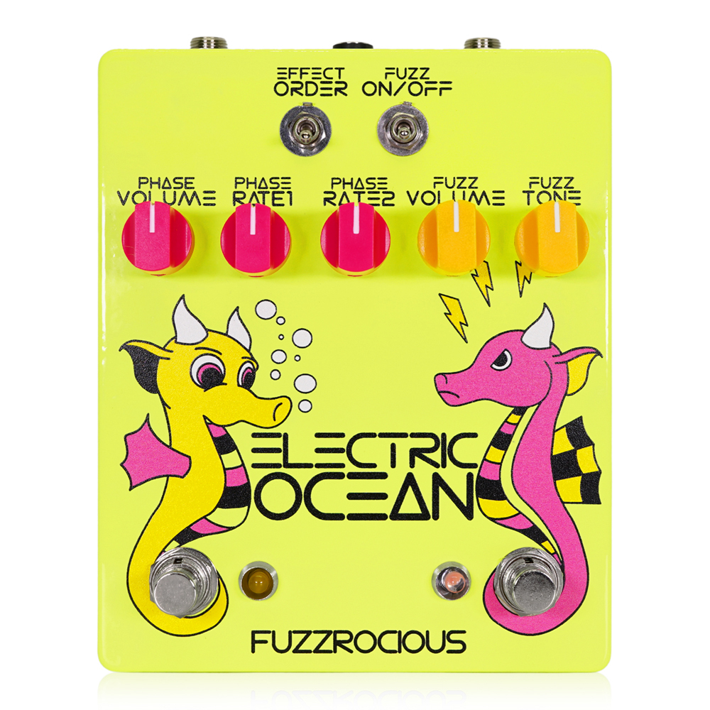 Fuzzrocious Pedals CROAK貴重Silva塗装個体 Fuzzrocious Pedals CROAK