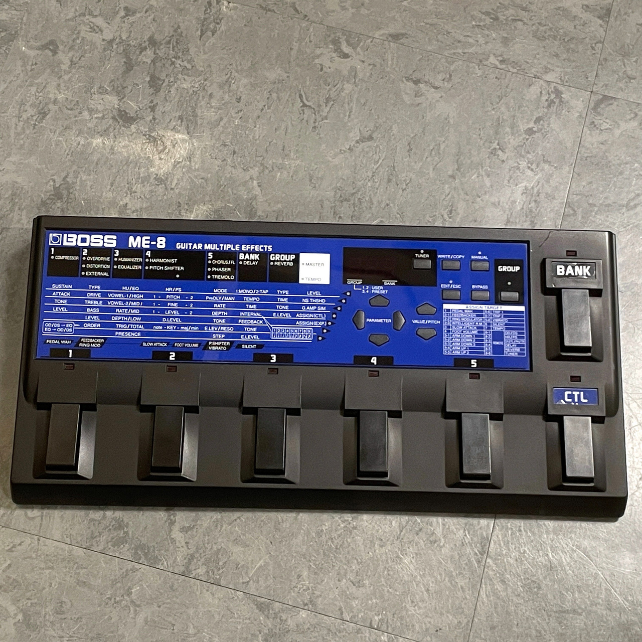 BOSS ME-8 【中古】【取説・専用アダプター付】（中古）【楽器
