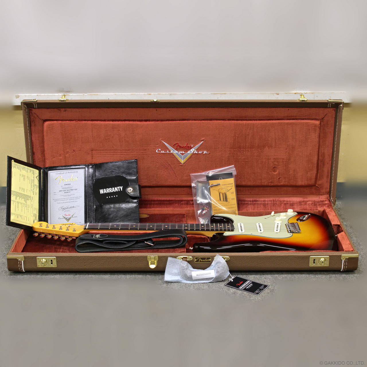 Fender Custom Shop Vintage Custom 1959 Stratocaster Time Capsule