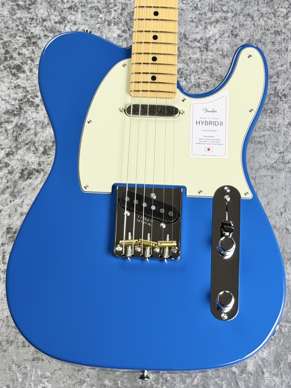 激シブ‼️【新品】HIDE&JACK アジュールブルー 42 イタリア製 Fender Made in Japan Hybrid II Telecaster/Maple -Forest Blue