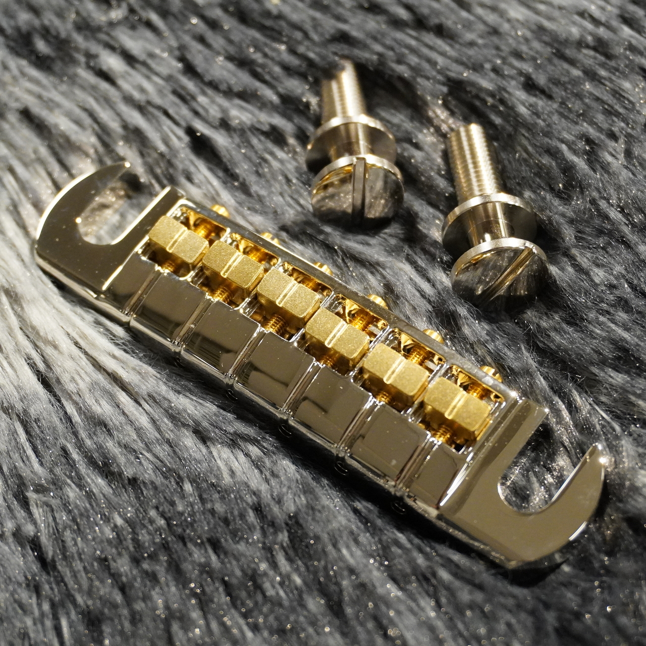 ギター PRS Stoptail Bridge with Studs Paul Reed Smith(PRS) Adjustable Stoptail Bridge with Studs Nickel