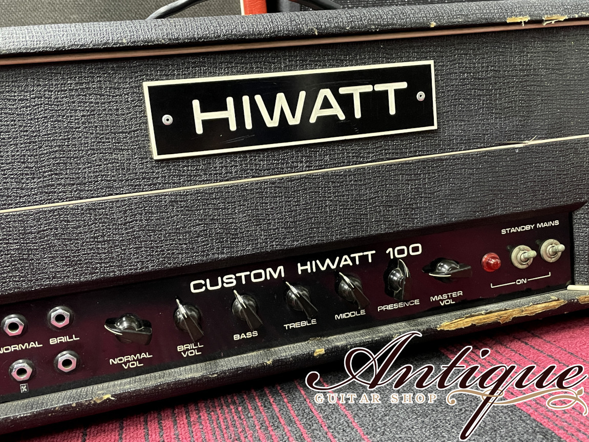 HIWATT custom100ヘッドアンプ - アンプ