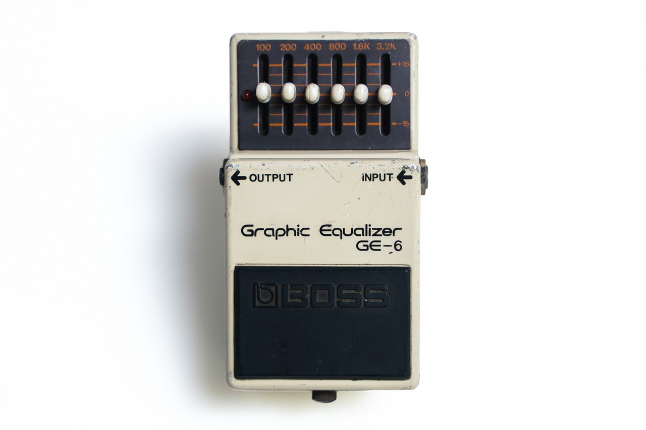 BOSS GE-6 Graphic Equalizer Made In Japan 銀ネジ【GIB横浜