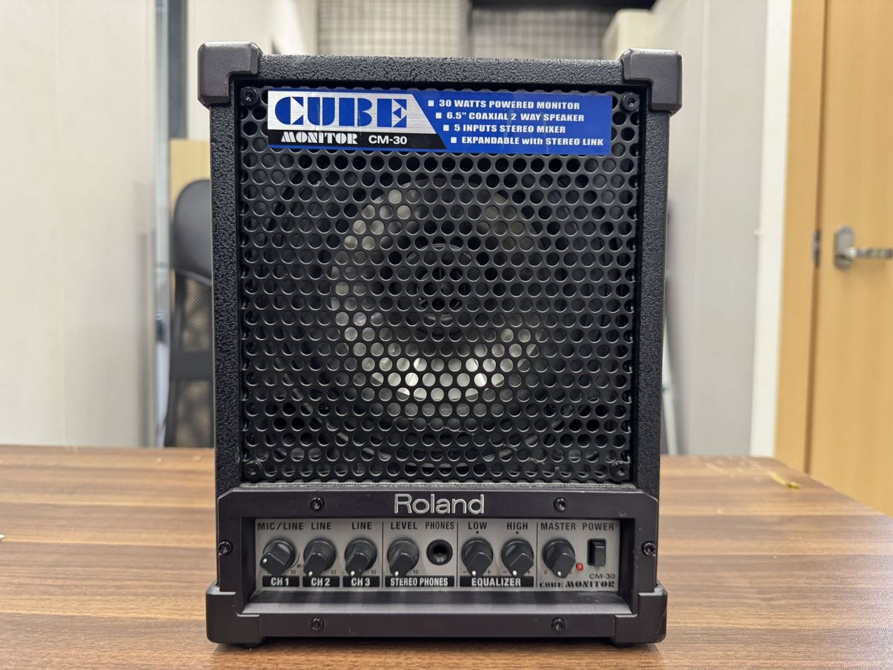 Roland CM-30 モニタースピーカー マイク入力 シンセサイザー
