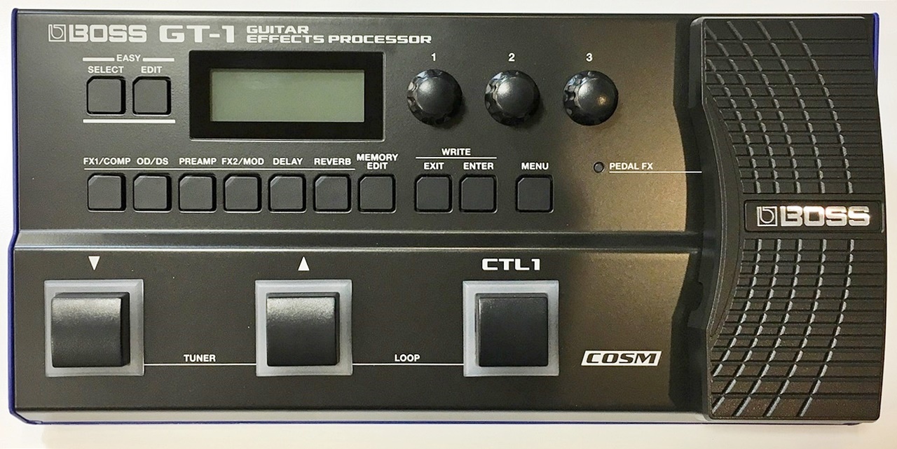 BOSS GT-1 Guitar Effects Processor 【未展示在庫】【送料無料 