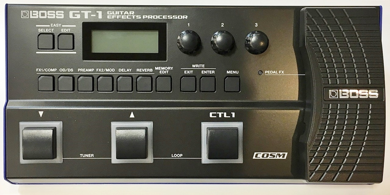 BOSS GT-1 Guitar Effects Processor 【未開封品】【送料無料】（新品