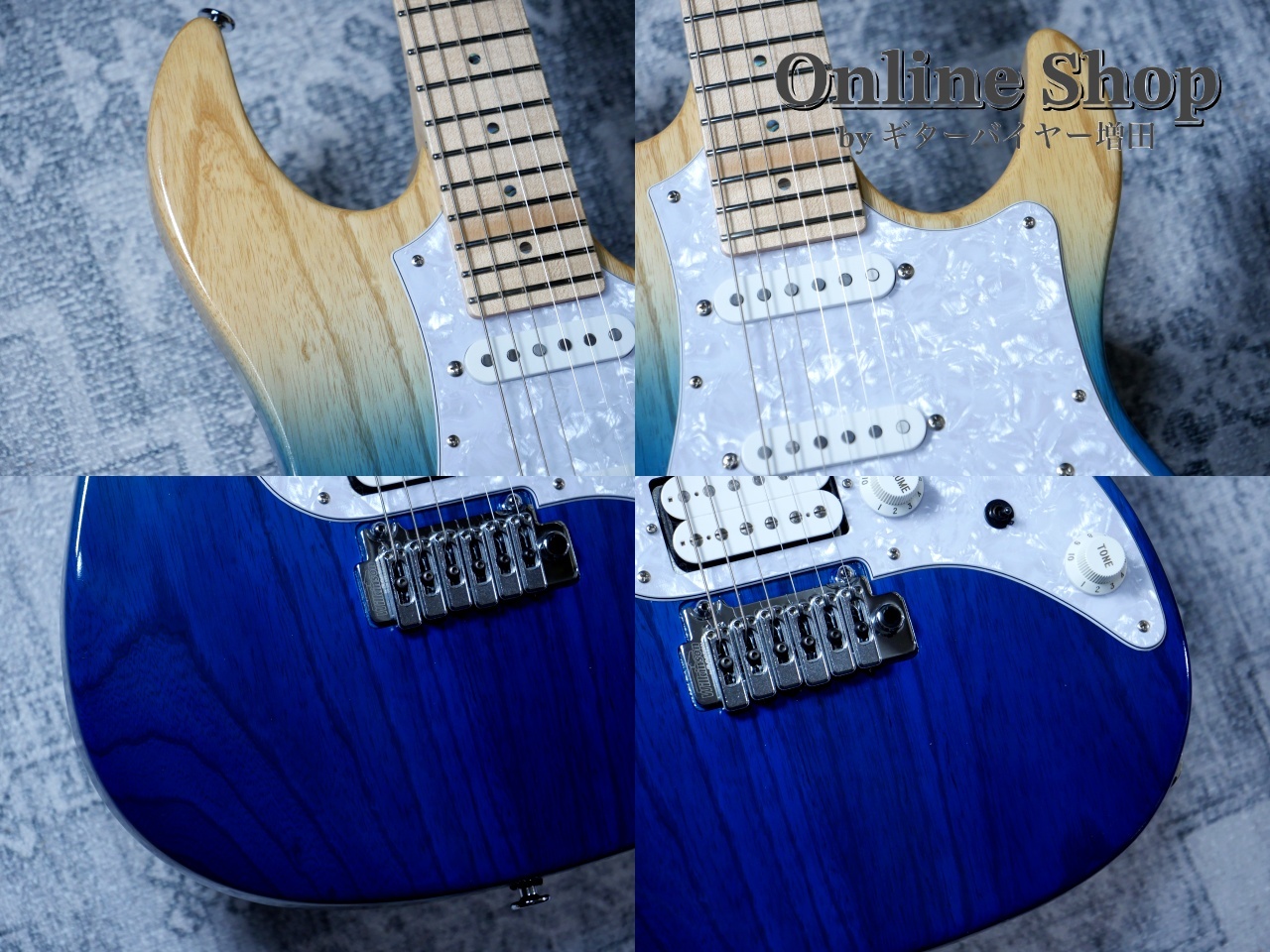 FUJIGEN(FGN) 【試奏動画】2022 EOS-ASH-M-GP Navy Blue Gradation