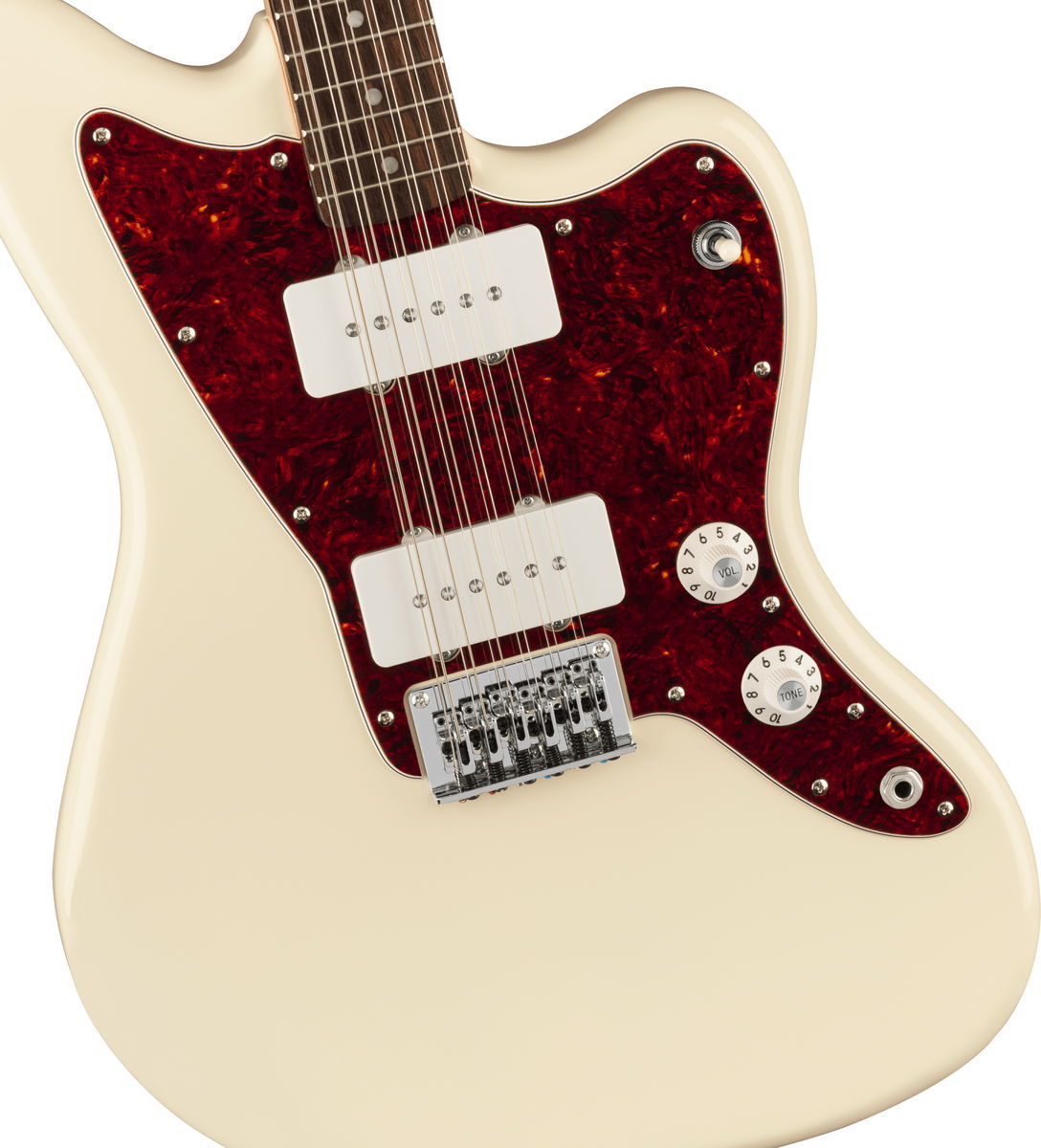 Squier by Fender Paranormal Jazzmaster XII Olympic White 弦
