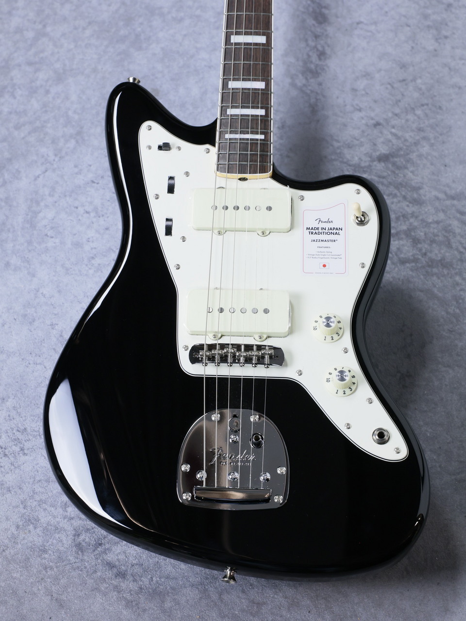 Fender Made in Japan Traditional Late 60s Jazzmaster MHC -Black