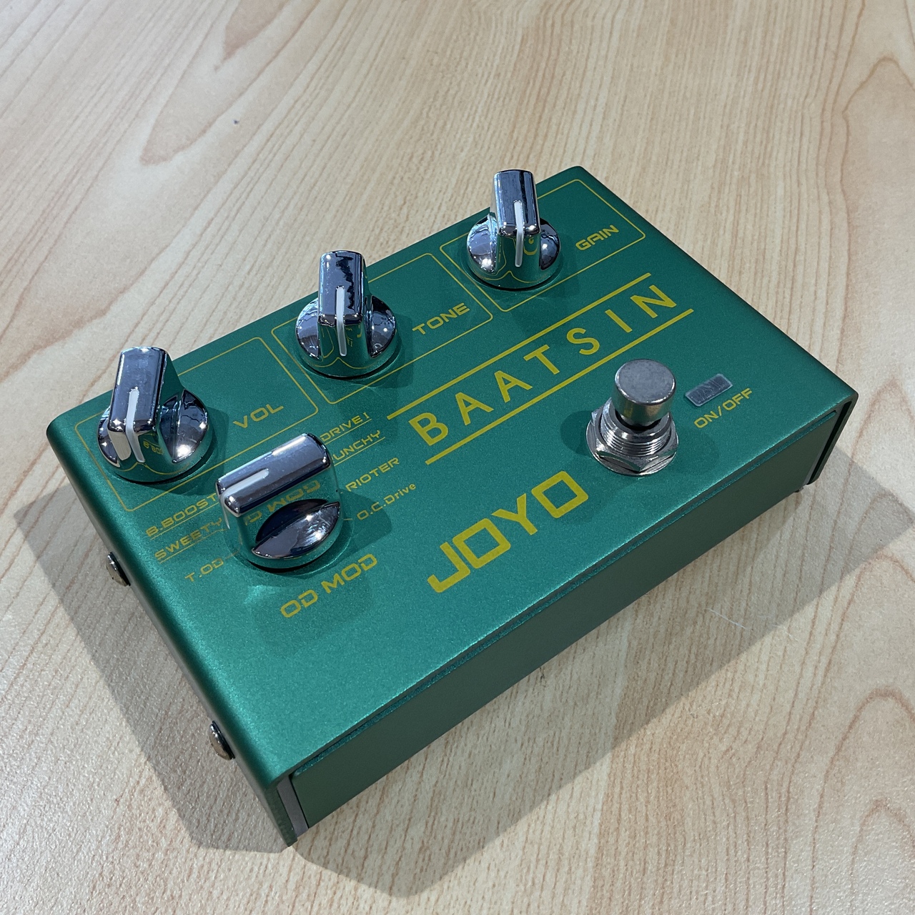 JOYO BAATSIN/ディストーション/オーバードライブ/クローン JOYO 歪みペダル2つ買ってみた | ギターいじりは楽しい！
