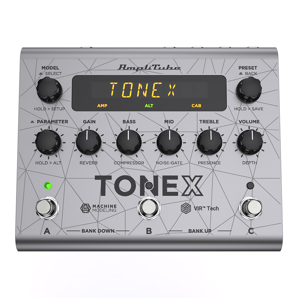 【美品】TONEX PEDAL※ソフトウェア有り IK Multimedia / TONEX Pedal マルチエフェクター アンプモデリング