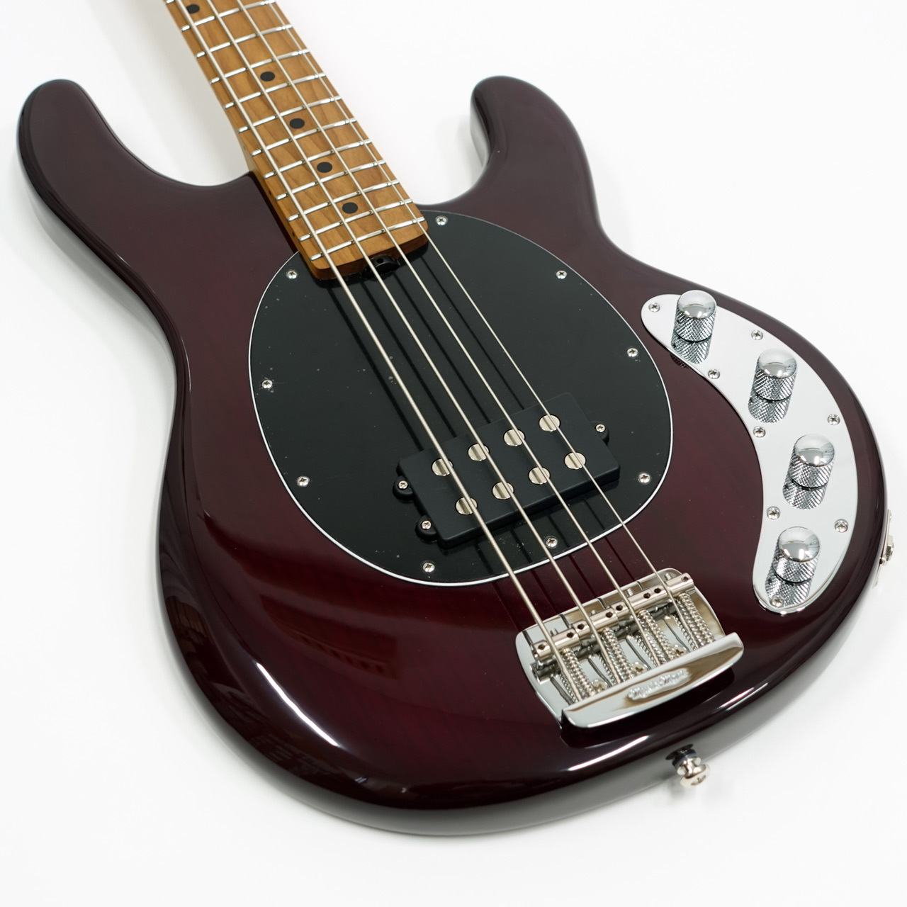 ベース MUSIC MAN StingRay 4 MUSIC MAN ミュージックマン StingRay Special 4st EB Stealth Black