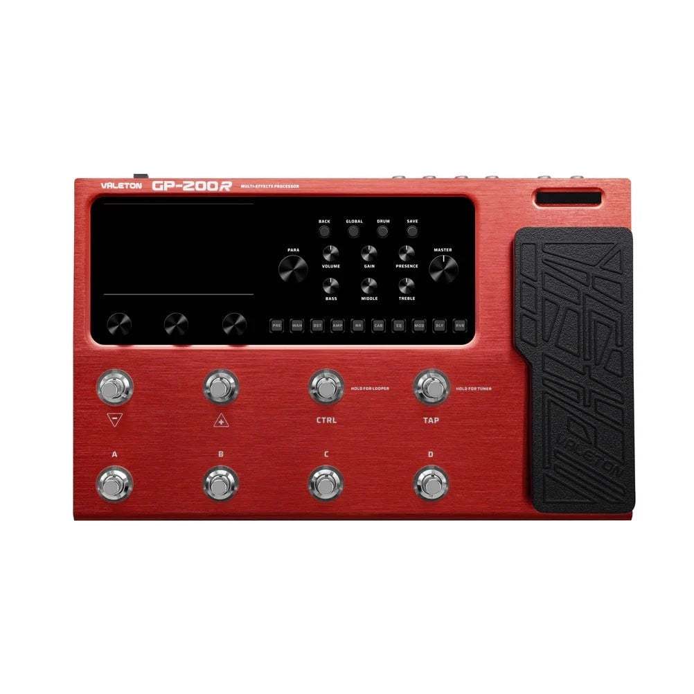 VALETON GP-200R マルチエフェクター レッドバージョン ヴェイルトン