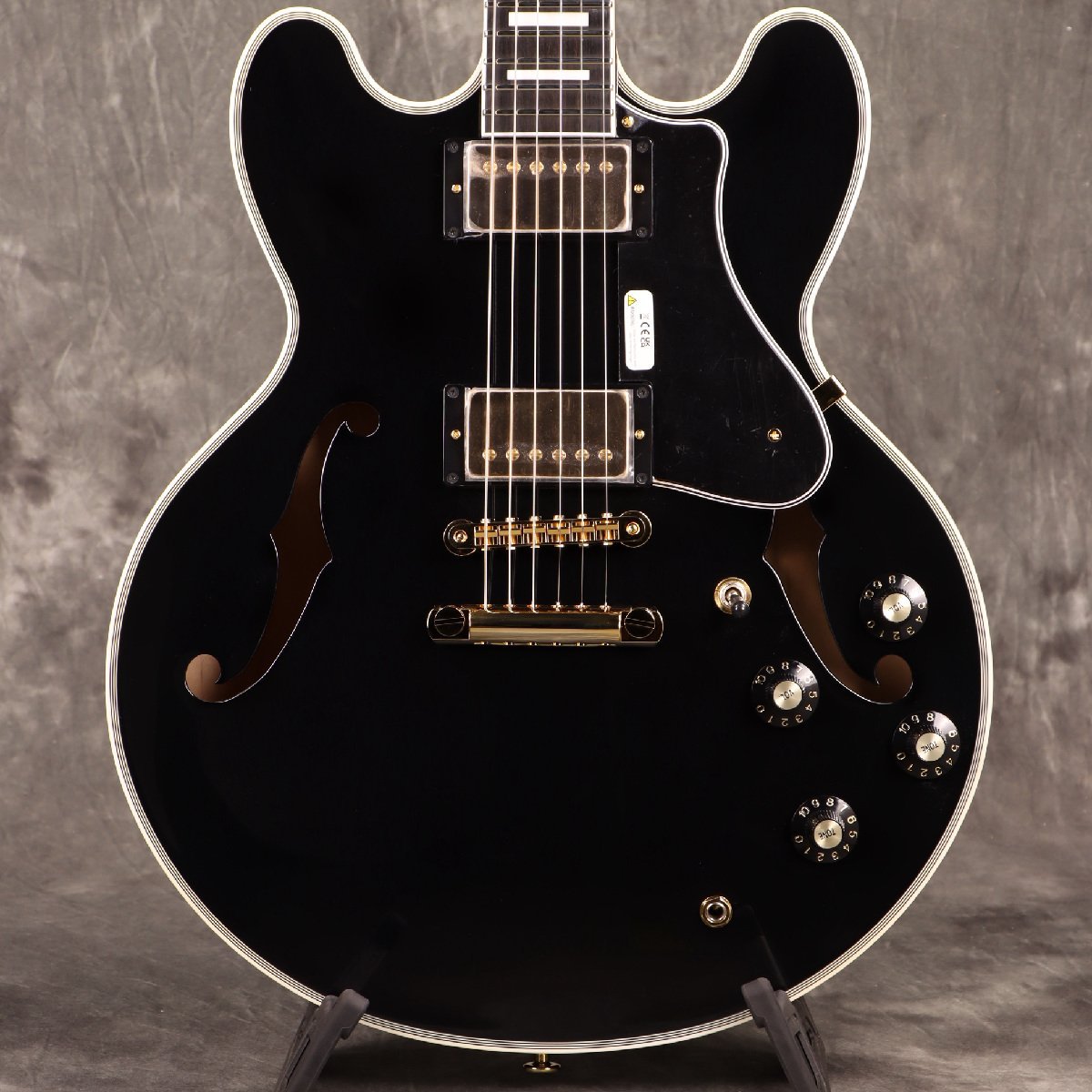 FUJIGEN(FGN) Masterfield MSA-HP-C/Black フジゲン [日本製セミアコ][S/N L230893]【WEBSHOP】