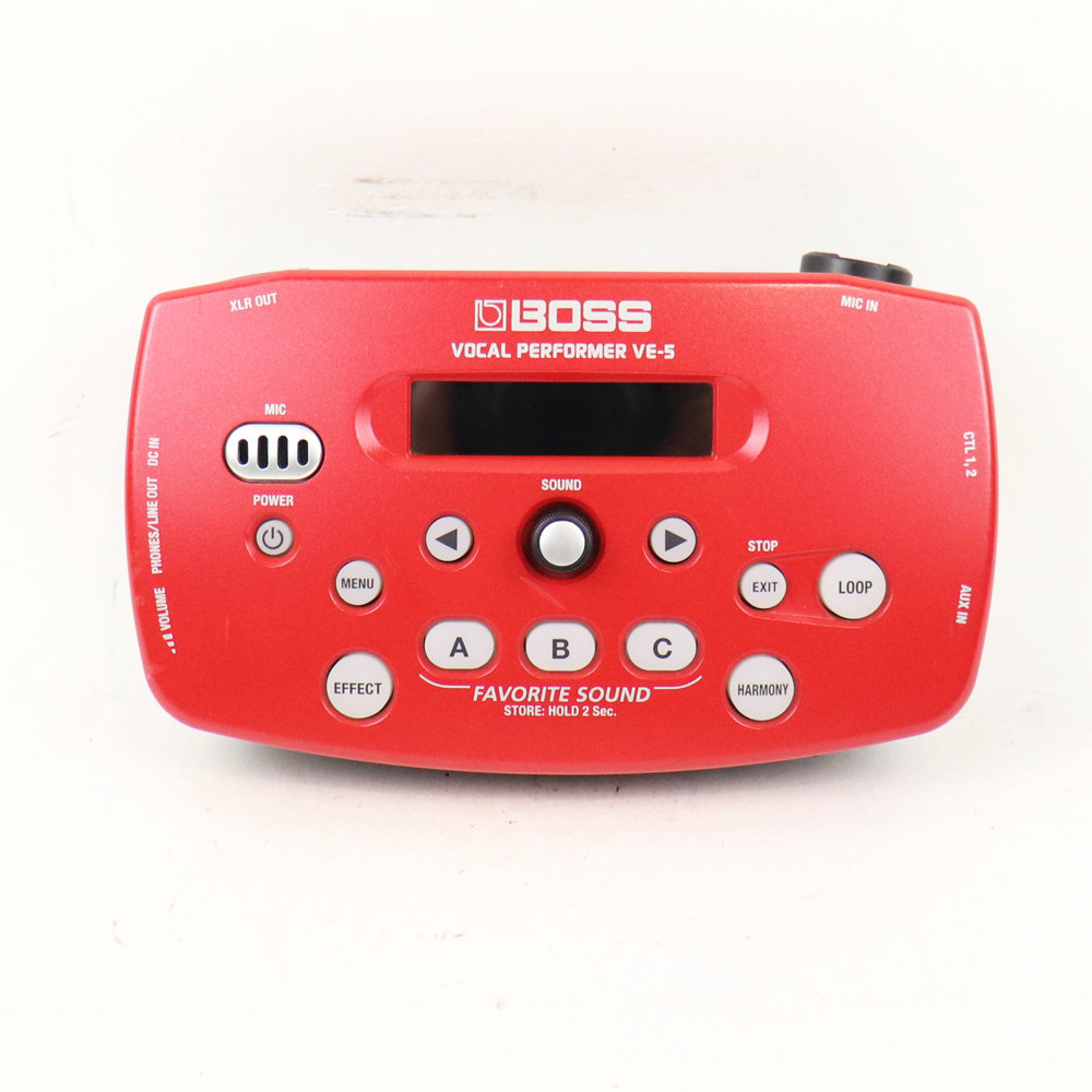 上品なファッション BOSS ボーカル Performer Vocal RD VE-5 BOSS 【中古】 配信機器・PA機器・レコーディング機器