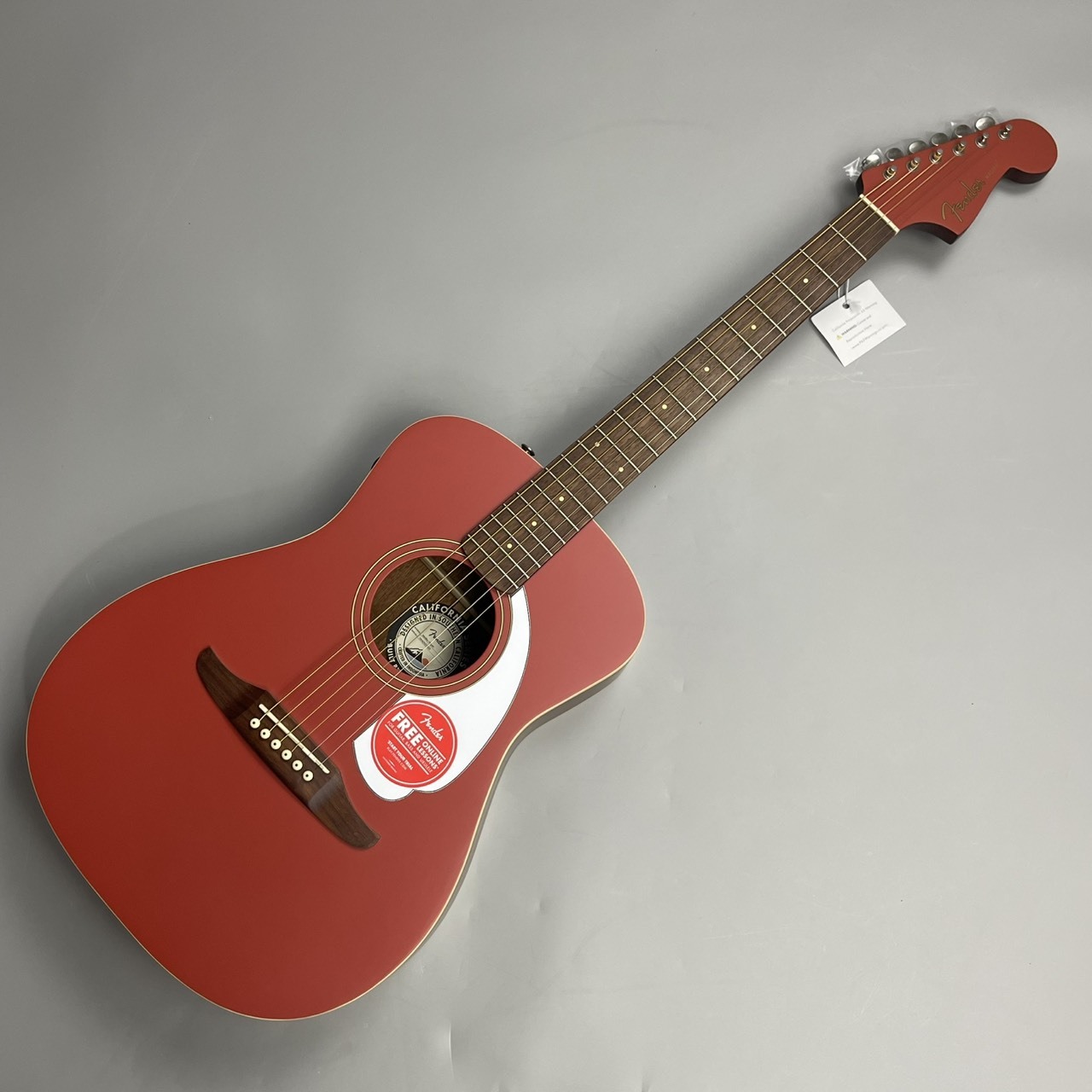 Fender Malibu Player Fiesta Red エレアコギター（新品/送料無料