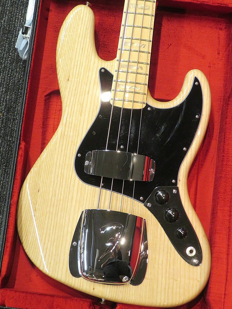 Fender Custom Shop 1975 Jazz Bass NOS -Faded Natural-【フェンス
