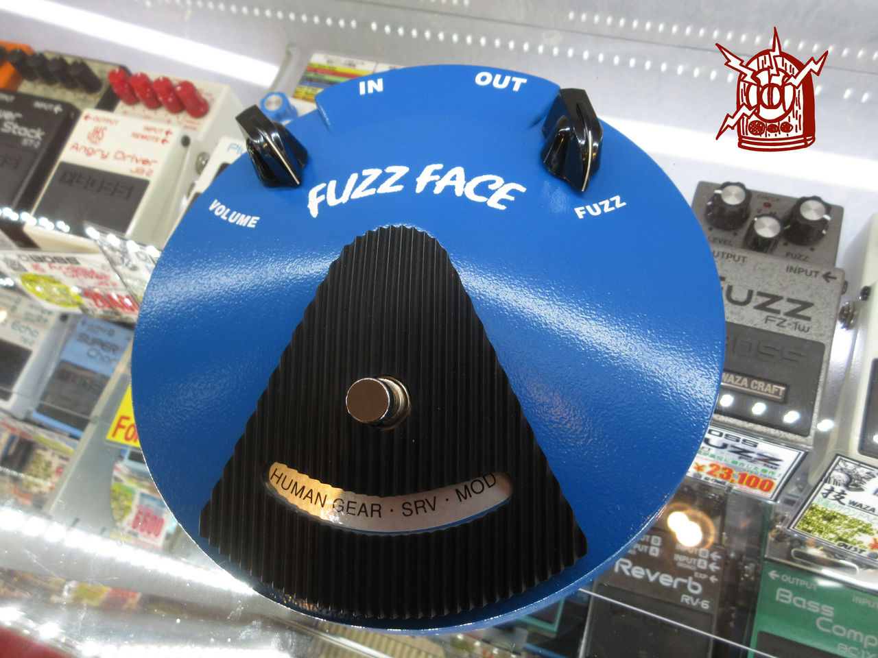 HUMAN GEAR 【値下げ】HUMAN GEAR SRV MOD FUZZ FACE FUZZ FACE HUMAN GEAR 【値下げ】HUMAN GEAR SRV MOD FUZZ FACE FUZZ FACE