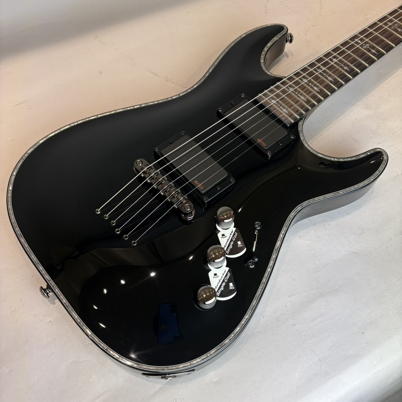 SCHECTER AD-C1-HR BLK HELLRAISER C-1 エレキギター DIAMOND