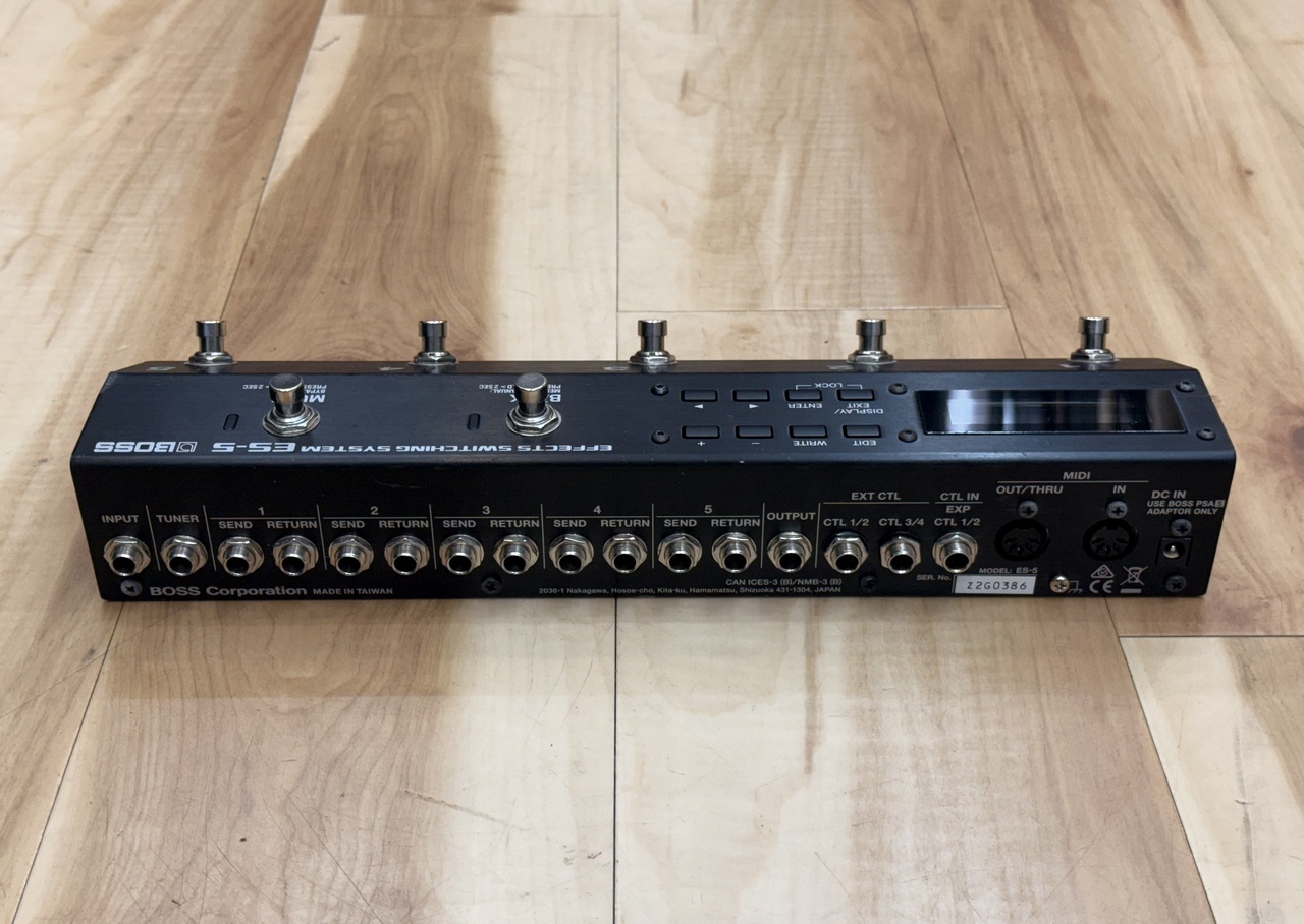 BOSS ES-5 Effects Switching System（中古）【楽器検索デジマート】