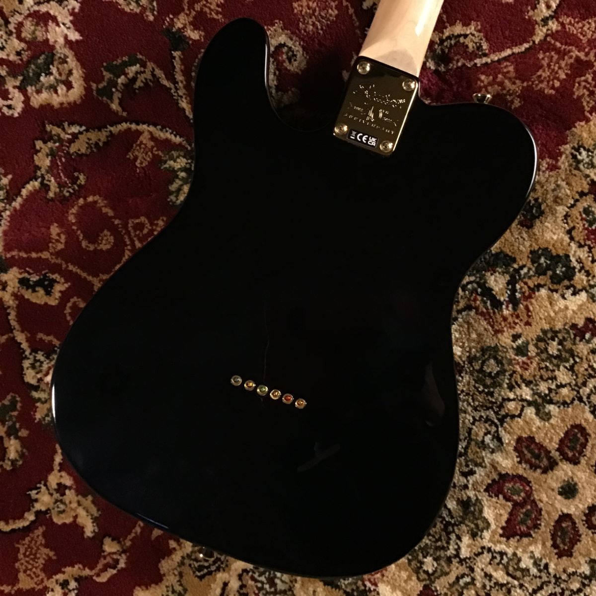 Squier by Fender 40th Anniversary Telecaster Gold Edition