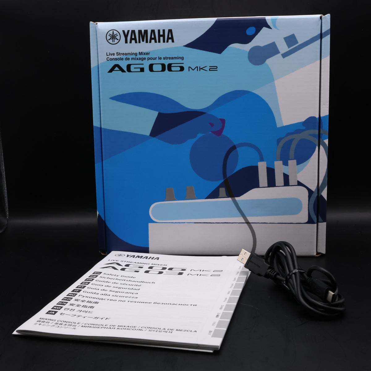 YAMAHA AG06MK2 WH ライブ配信ミキサー 【福岡店】（中古）【楽器検索