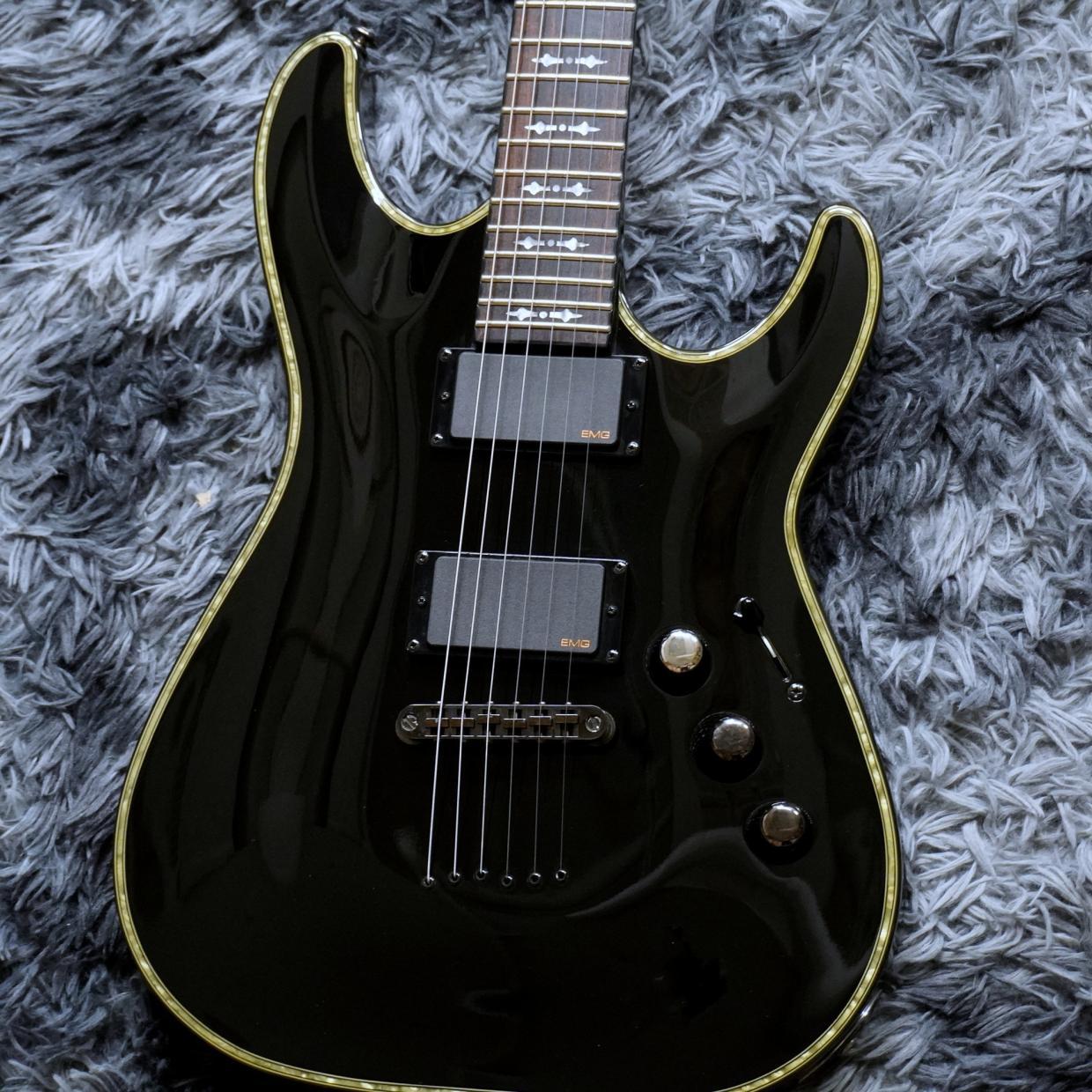 SCHECTER Diamond Series Hellraiser AD-C-1-HR Black / EMG81 89TW
