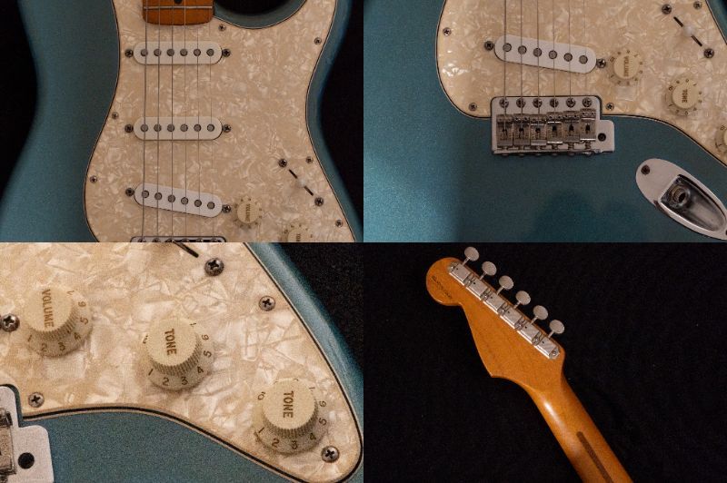 Fender Mex Deluxe Powerhouse Stratocaster Mod LPB 1998 3.47