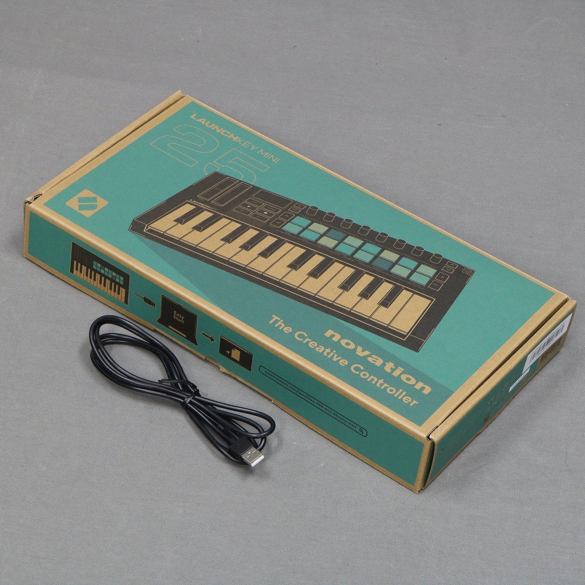 Novation Launchkey 25 MK4 ユーザー登録解除済み中古美品 novation Launchkey 25 MK4 MIDIキーボード 25鍵盤 ノベーション